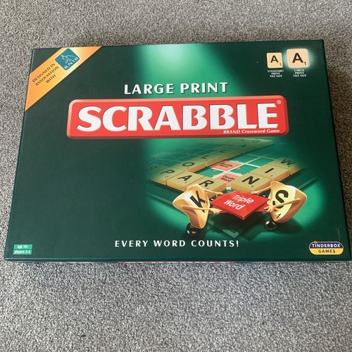 Scrabble large print game rnib - game,
