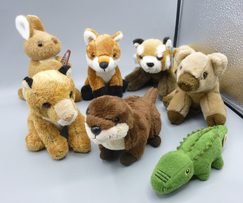 Bundle wild animals soft - of,