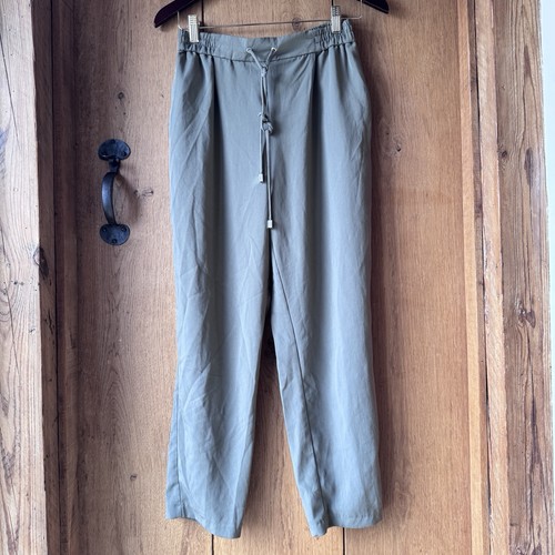 Zara khaki green jogger - khaki,