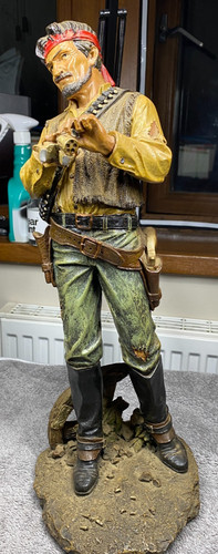 Cowboy figurine the big - cowboy,