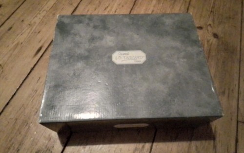 French crystal durand - j.g.durand, box