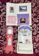 Vintage Geoffrey Inc Jessica Fashion Doll Furniture Lights And Sounds Dollhouse