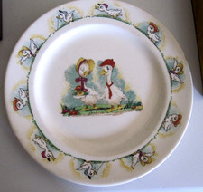 Vintage Wade Quack-Quacks By Robert Barlow Child's Plate 16 cm