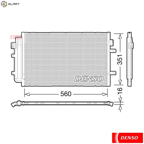 Condenser air conditioning - condenser,