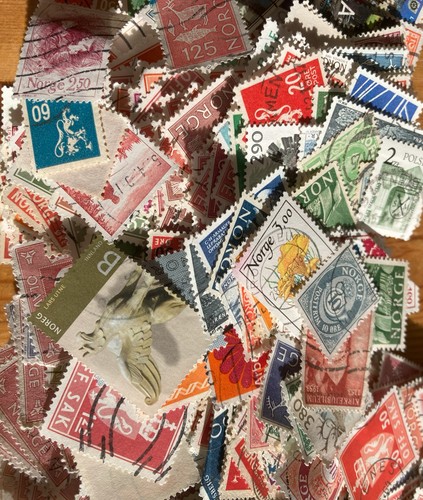 Norway stamps grams off - norway, 55