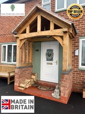 Luxury Solid Oak Porch – The Broadway Design | Bespoke Timber Canopy Porch Frame