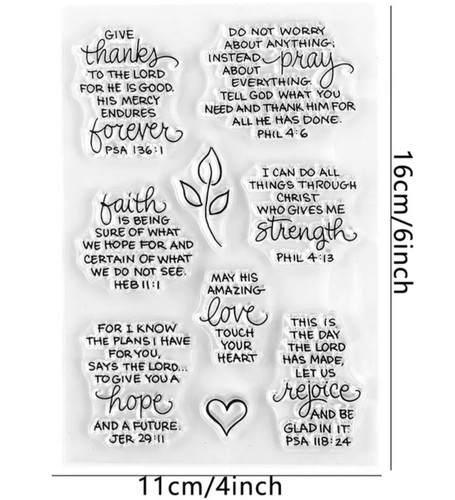 Clear stamps sentiments - stamps,