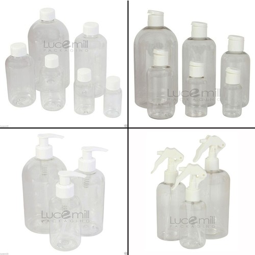 Clear pet boston round plastic - pet,