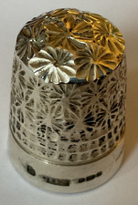 1977 Birmingham Silver, 2.3 cm. James Swann & Son. Includes display dome.