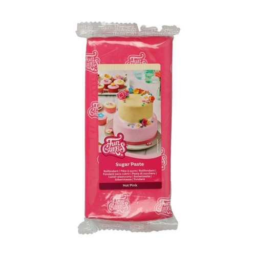 Hot pink sugarpaste 1kg - sugarpaste,