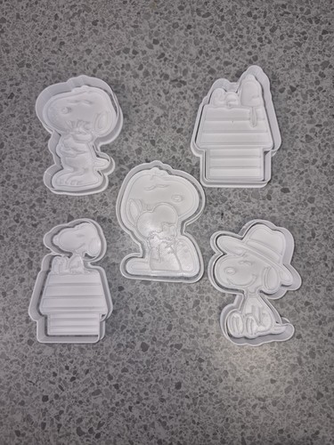Snoopy play doh cookie - doh/cookie, cutter