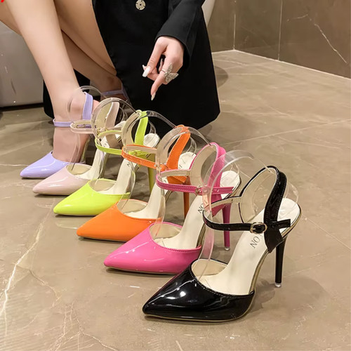 12cm sexy women - shiny, stiletto