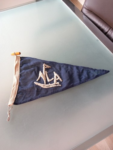 Vintage sailing burgee flag - vintage,