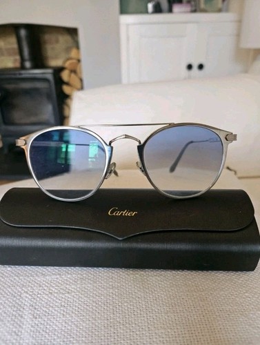 Cartier silver spectacles - silver,