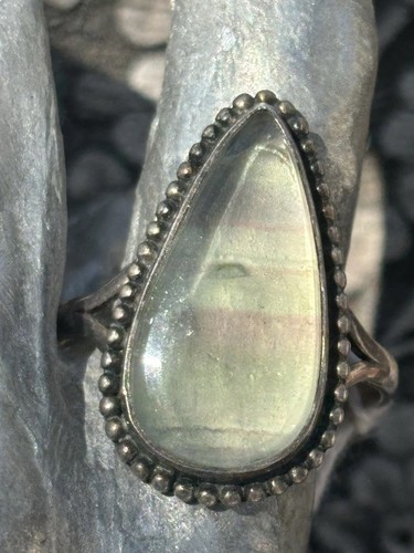 Handmade sterling silver bezel