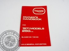 Owner handbook triumph - –,
