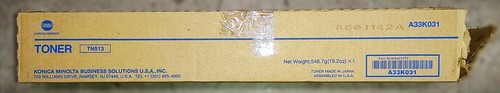 Genuine konica minolta tn513 - genuine,