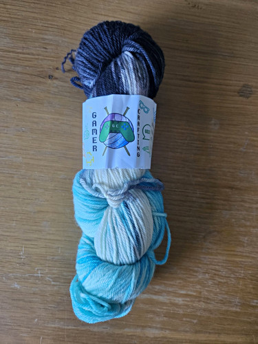Gamer crafting sock yarn - crafting,