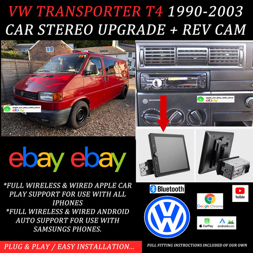 Transporter car stereo - vw, t4