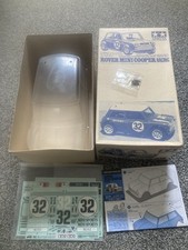 NEW TAMIYA 58211 VINTAGE 1/10 RC ROVER MINI COOPER RACING FF M03 BODY PARTS SET
