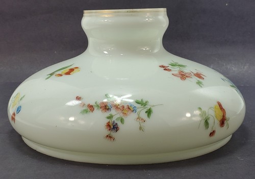 Antique lamp 2 shade glass - lamp,