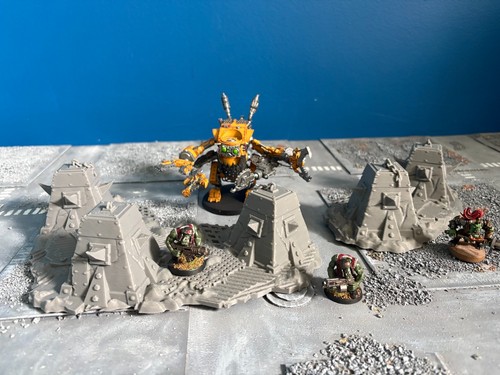 Ork defence dragons teeth - defence,
