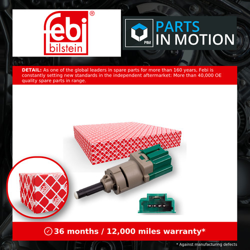 Brake light switch fits - brake,
