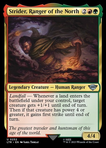 Mtg lotr strider - strider,, of