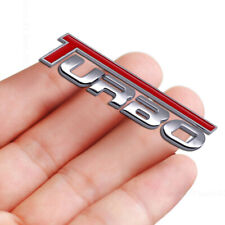 3D Metal Car Styling Turbo