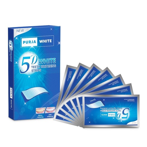 Purja white diamond strip - white, 5d