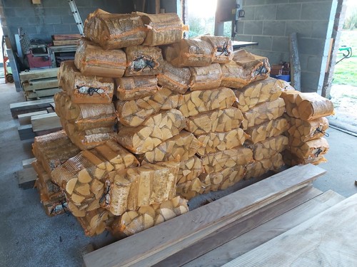 Hardwood logs log burner - hardwood,