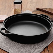 Cast Iron Casserole Frying Pan