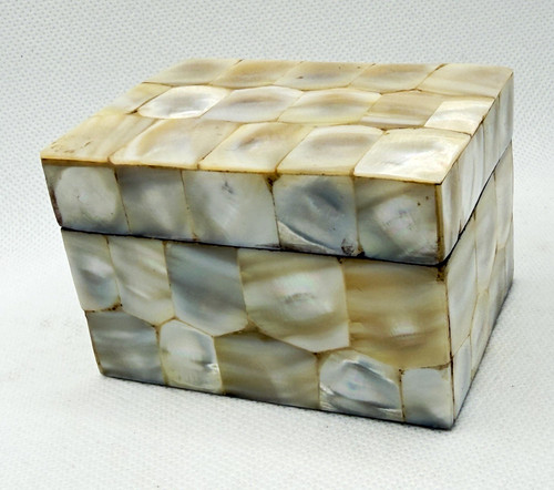 Vintage mother pearl shell - mother,