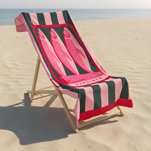 Ohs slogan beach towel - ohs,