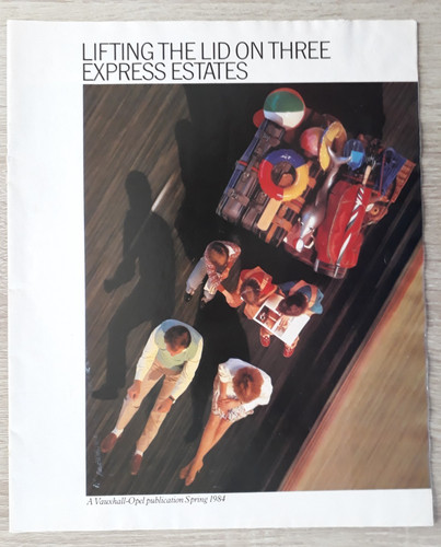 Vauxhall estates brochure - estates, 1984