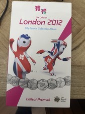 Royal Mint Olympic 50p Coin Album