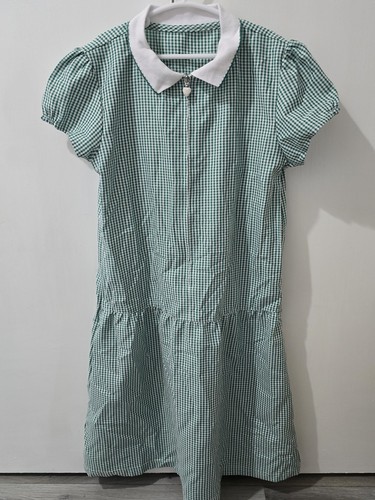 Schoolwear girls green white - schoolwear, green/white