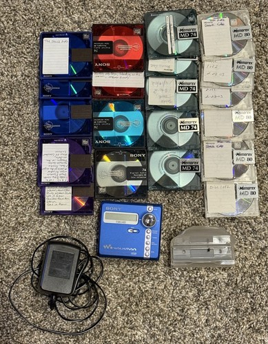 Sony minidisc lot n707 - minidisc,