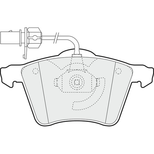 Brake pads set for - brake,