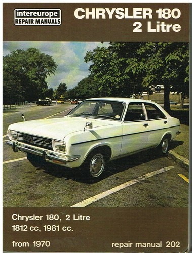 Chrysler 180 litre saloon - 180, 2-litre