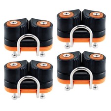 4Pcs Composite 2 Row Kayak