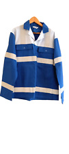 NEW  BLUE & GREY  HI  VIZ  JACKET   -  SIZE  124R   -   ALSICO  BRAND