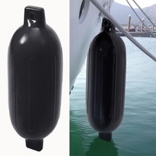 2Pcs Boat Bumpers Fenders PVC Marine Inflatable Ribbed Buoys Yachts Boats Bumper
