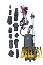 Fully automatic electric car aerial (Stainless Steel mast) incl: MICROPROCESSOR 