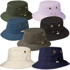 Tilley T1 Mens Ladies The Iconic T1 Hat Natural Blue Yellow White Unisex UPF 50