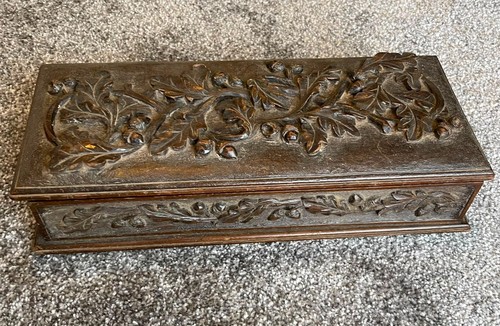 Oak ornate antique