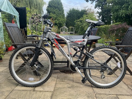 Mountain bike dual suspension - mountain,