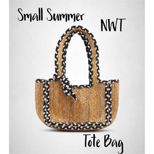 Boundaries mini jute tote - boundaries,