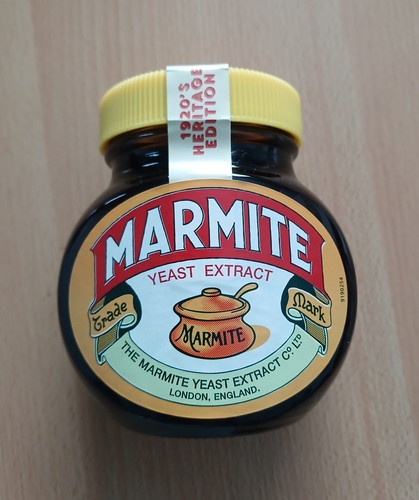 Marmite jar 1920 - marmite, heritage