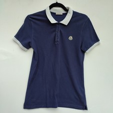 Moncler Blue Polo Shirt |